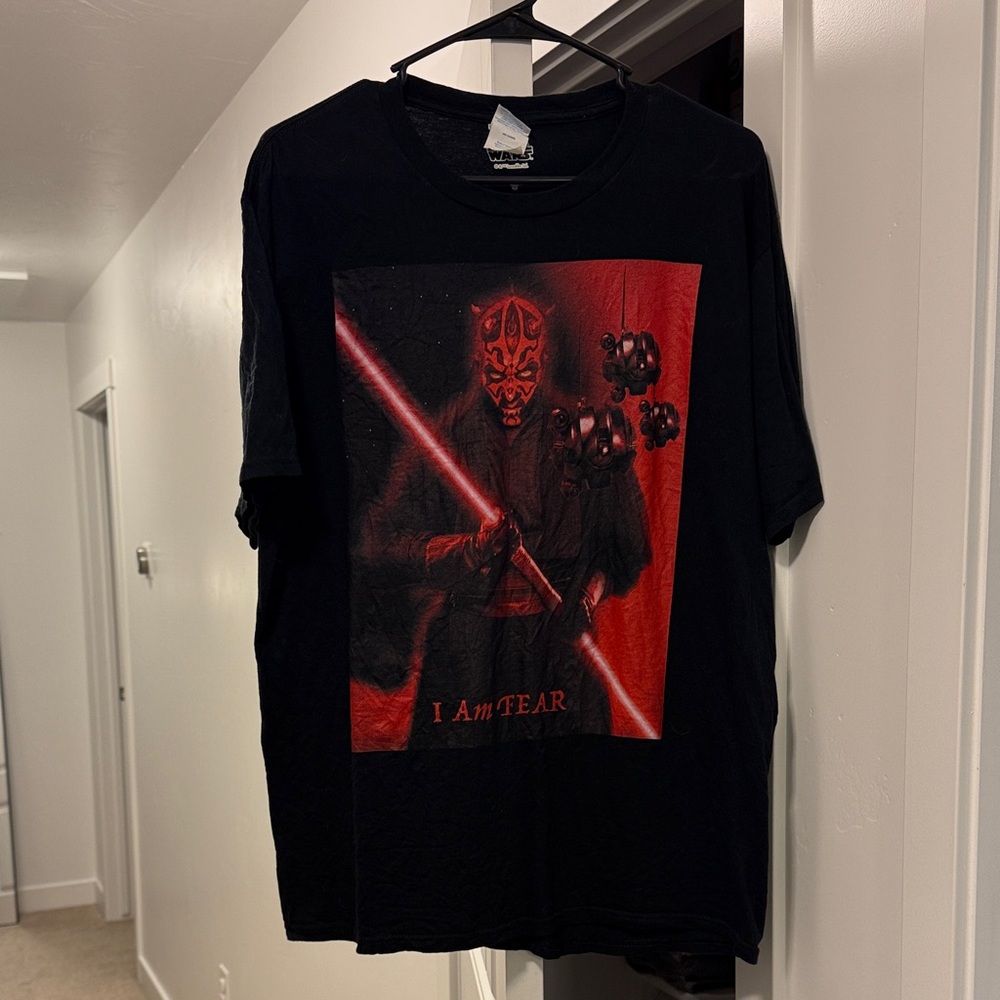 Star Wars Black and Red Graphic Tee